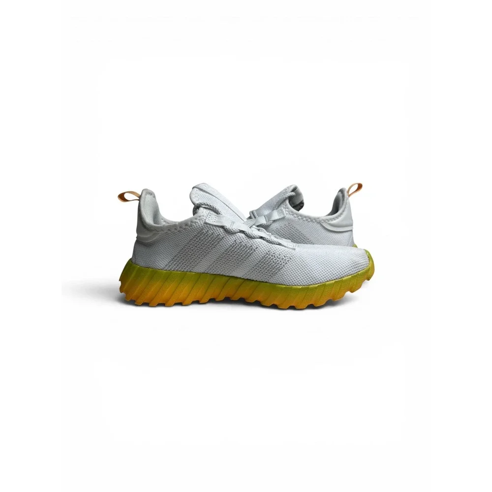 Adidas Women's White Orange‎ Slip-On Running Shoes Size 6